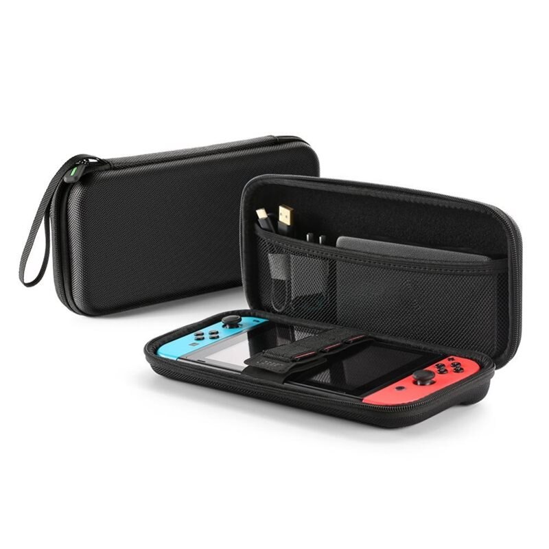 Ugreen Kompakti Säilytyskotelo Nintendo Switch musta