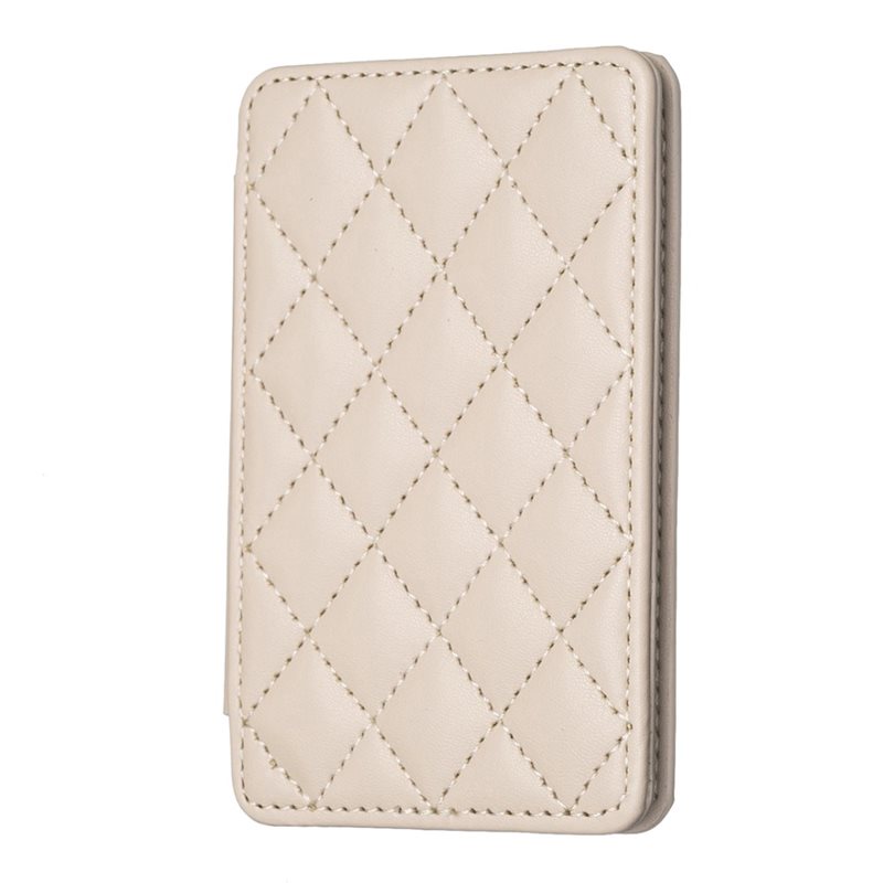 Universal Korttiteline Quilted beige