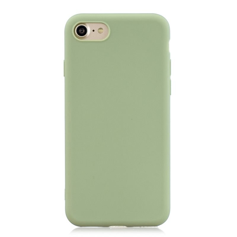 TPU suojakuori iPhone SE 2022 Vihreä