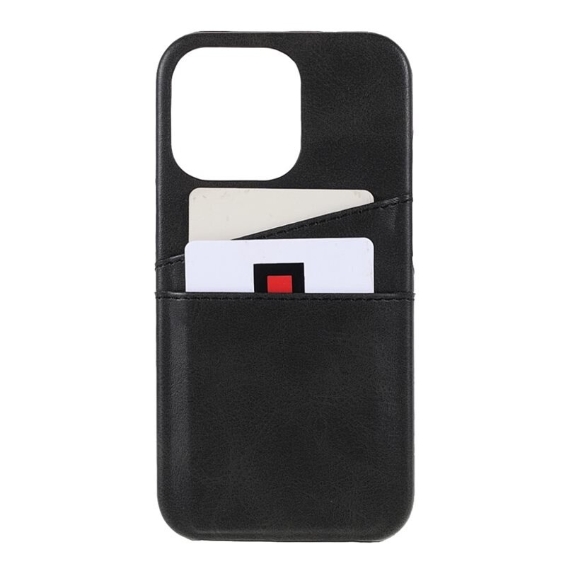 tectTech Card Slots Kuori iPhone 13 Pro Max Musta - Puhelimen kuoret - Paikat korteille