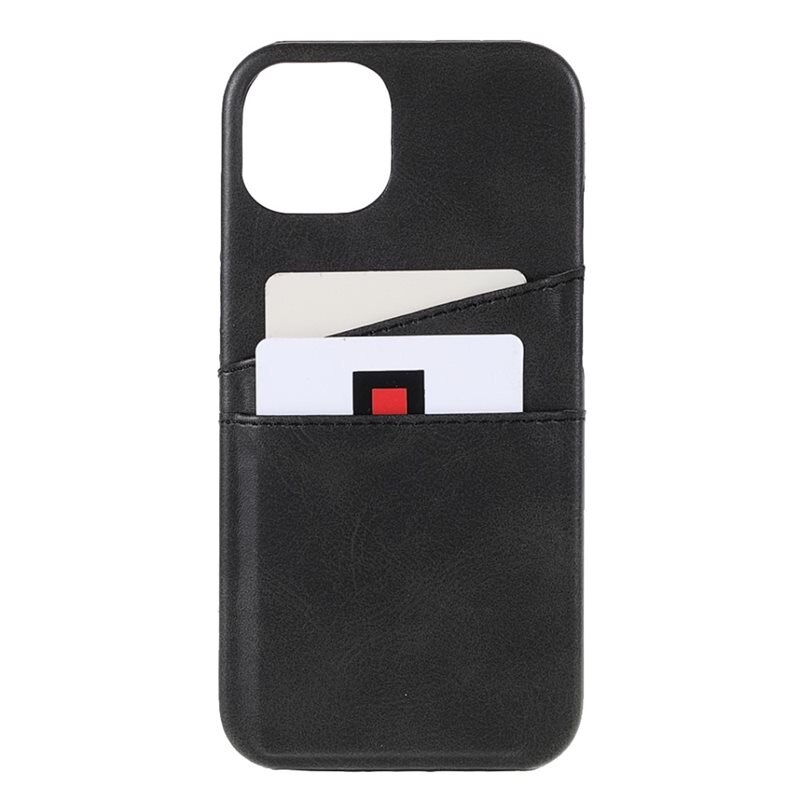 tectTech Card Slots Case iPhone 13 Mini Musta - Puhelimen kuoret - Paikat korteille