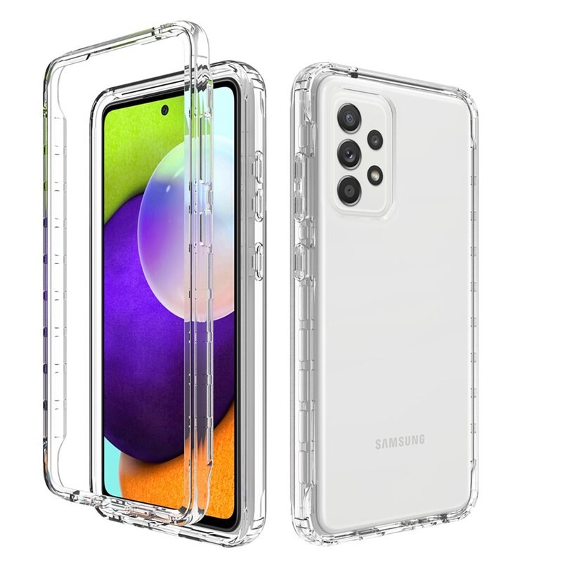 Full Cover Kuori Samsung Galaxy A52 5G Kirkas