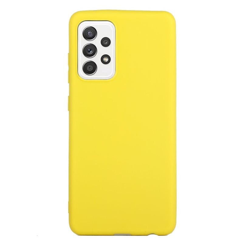 TPU suojakuori Samsung Galaxy A52 5G Keltainen