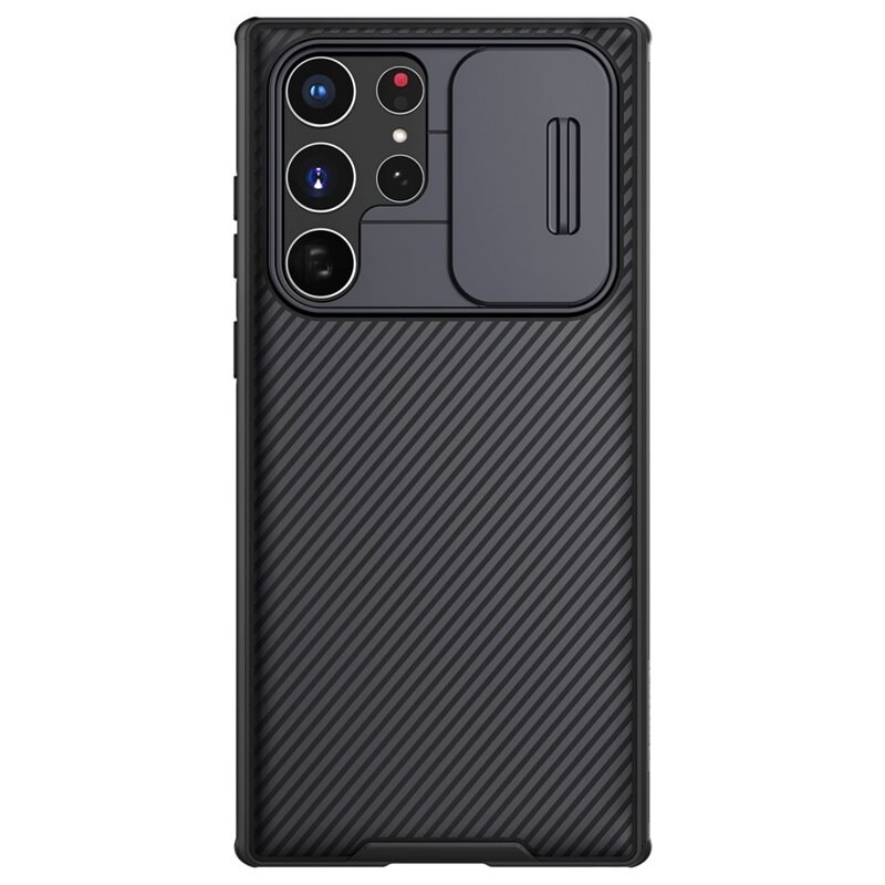 Nillkin CamShield Kuori Samsung Galaxy S22 Ultra Musta