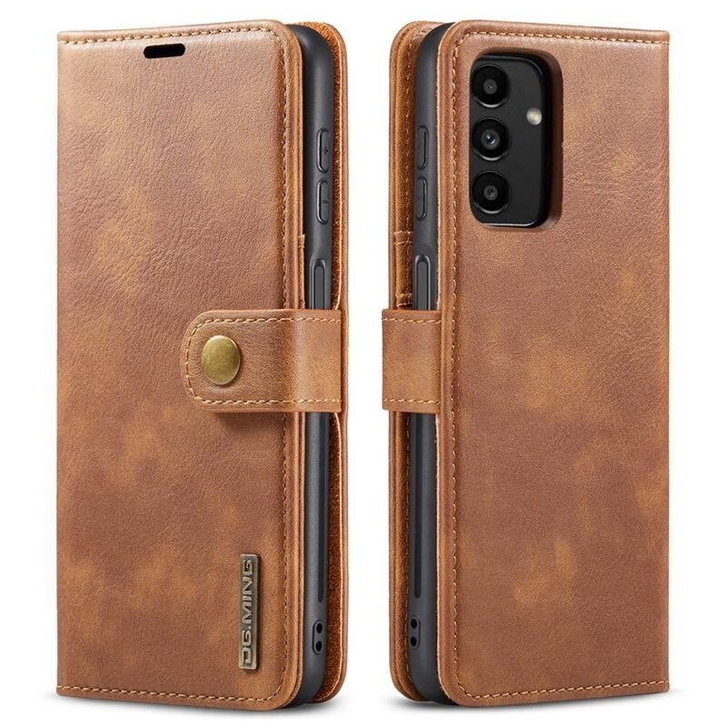 DG.MING Magnet Wallet Samsung Galaxy A13 Cognac