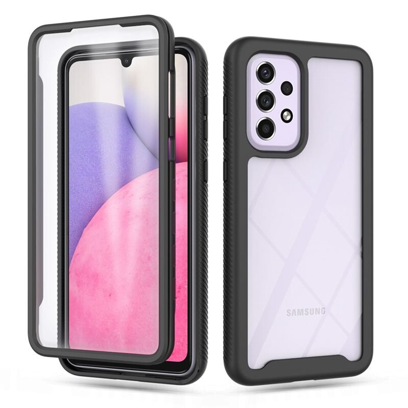 Full Protection Case Samsung Galaxy A33 Musta