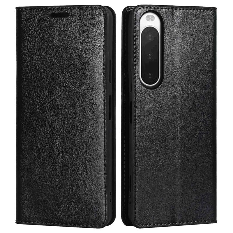 Suojakotelo Aito Nahka Sony Xperia 10 IV Musta