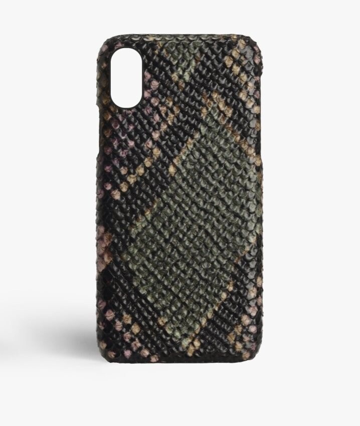 The Case Factory Kuori iPhone Xs Max Python Multicolor