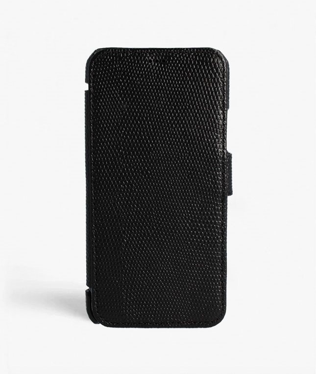 The Case Factory Lompakkokotelo iPhone 11 Pro Max Lizard Black