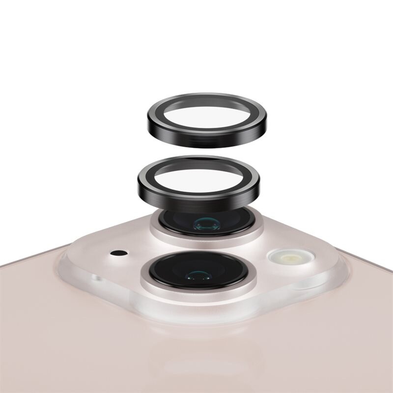 PanzerGlass iPhone 13 Mini Hoops Camera Lens Protector Musta
