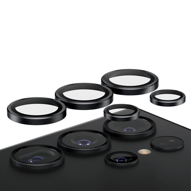 PanzerGlass Samsung Galaxy S24 Ultra Hoops Camera Lens Protector Musta