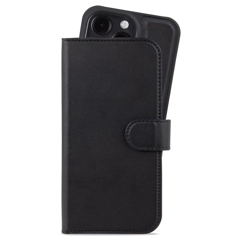 Holdit Lompakkokotelo Magneetti Plus iPhone 16 Pro Max musta