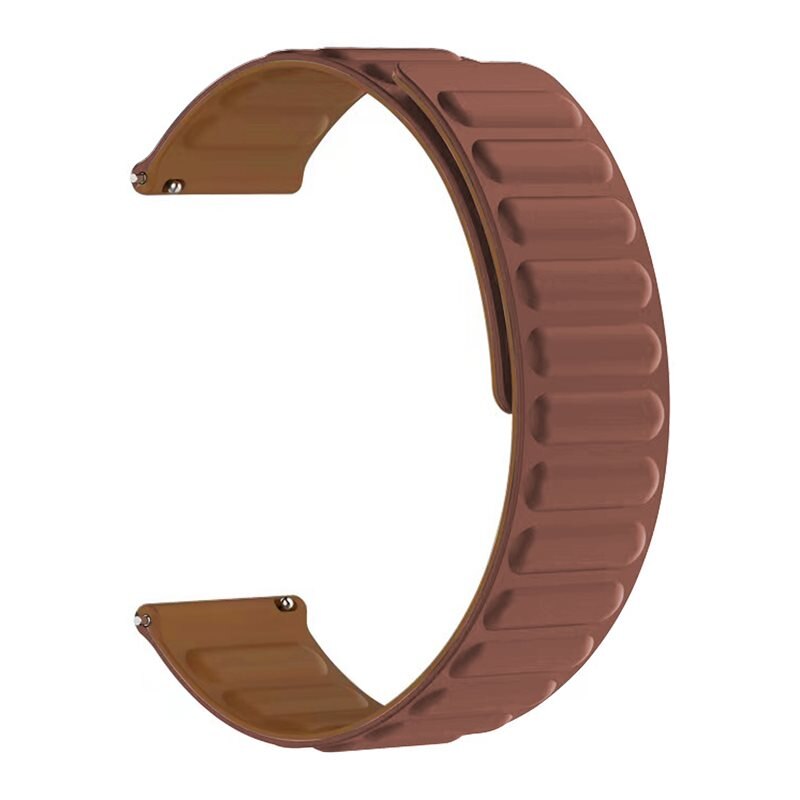 Magneettinen Silikoniranneke Suunto 9 Peak Pro ruskea