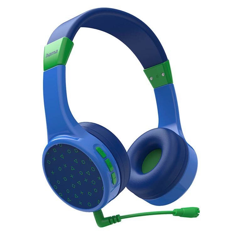 Hama Teens Guard On-Ear Wireless Lasten Kuulokkeet sininen
