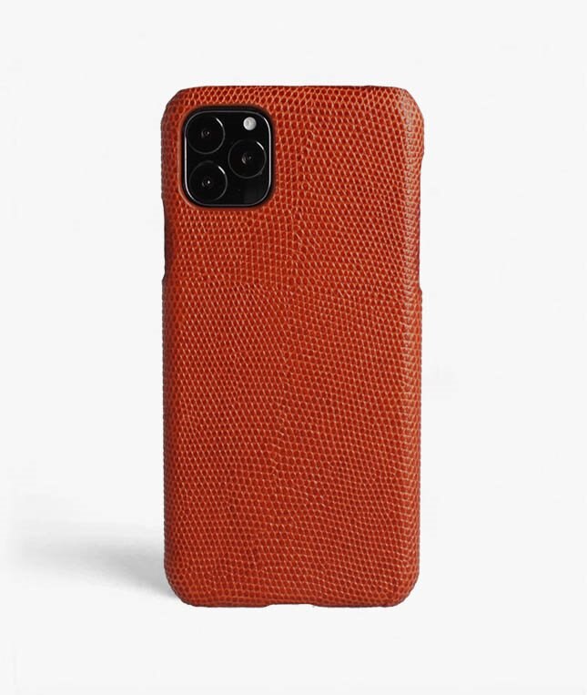The Case Factory Kuori iPhone 11 Pro Max Lizard Vaaleanpunainen