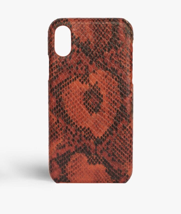 The Case Factory Kuori iPhone Xs Max Snake Lava