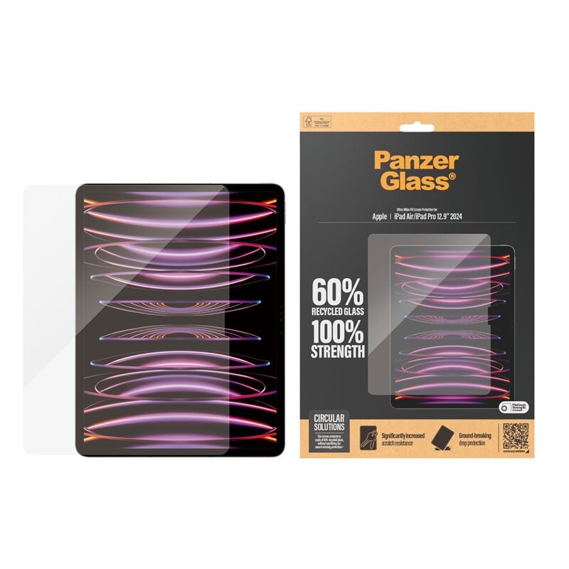 PanzerGlass iPad Pro 13 7th Gen (2024) Screen Protector Ultra Wide Fit