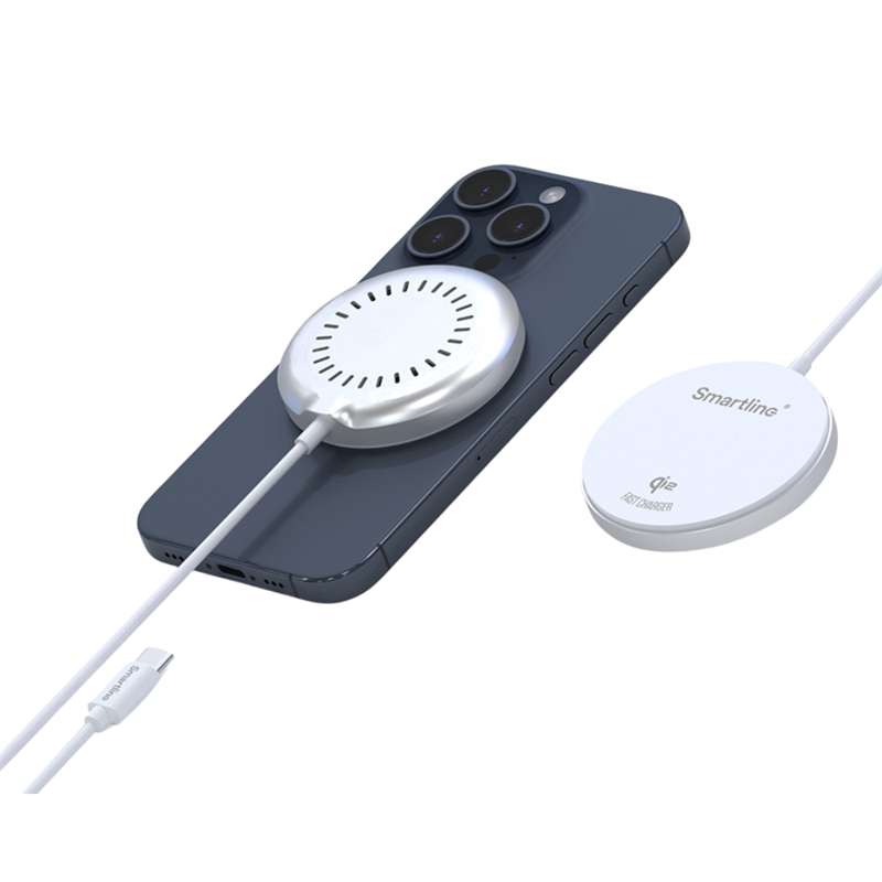 Smartline Wireless Qi2 Magnetic 15W valkoinen