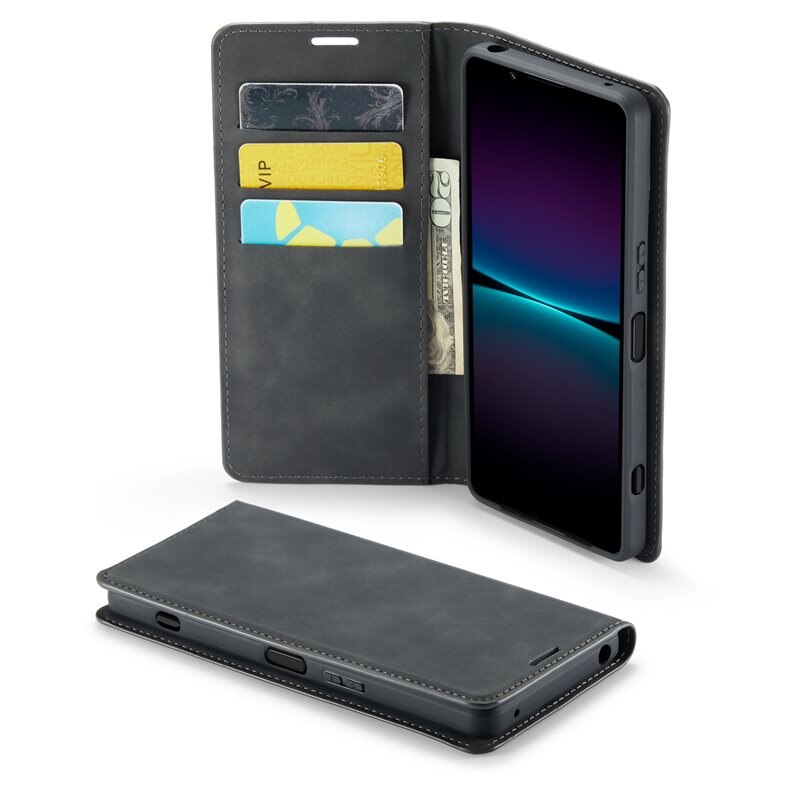 Mobique Sony Xperia 1 VII Slim Mobilfodral Musta