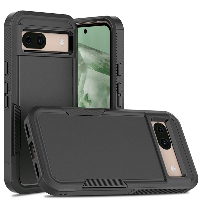 tectTech Off-road Hybridikuori Google Pixel 8a musta