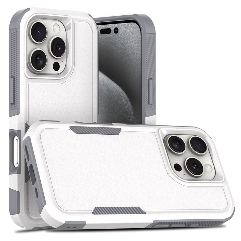tectTech Off-road Hybridikuori iPhone 16 Pro Max valkoinen