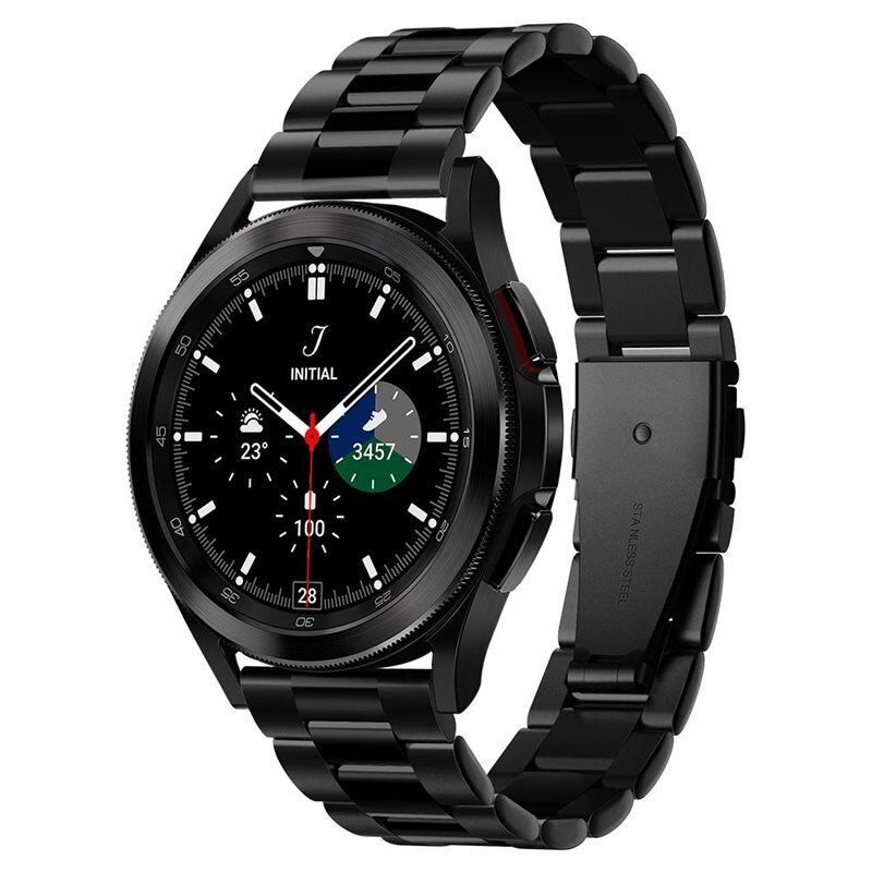 Spigen Samsung Galaxy Watch 5 40mm Modern Fit Metal Band Black - Ranneke