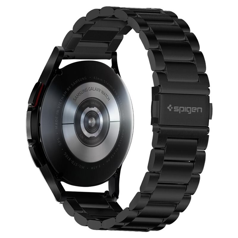 Spigen Amazfit GTS 4 Minim Modern Fit Metal Band Black - Ranneke