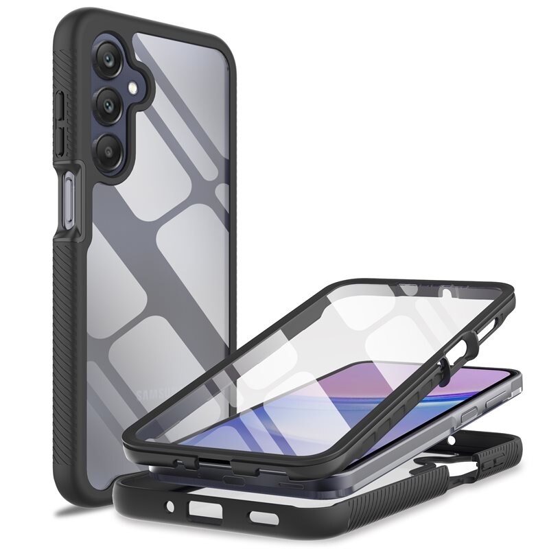 Mobique Full Protection Case Samsung Galaxy A16 Musta