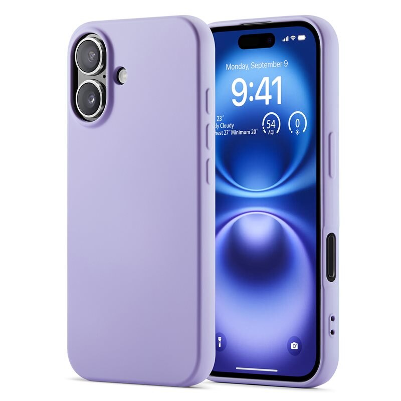 Mobique TPU suojakuori iPhone 16 Liila
