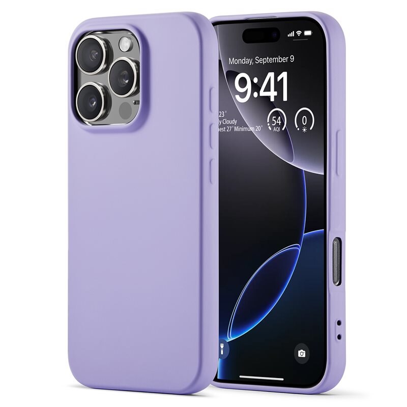 Mobique TPU suojakuori iPhone 16 Pro Max Liila