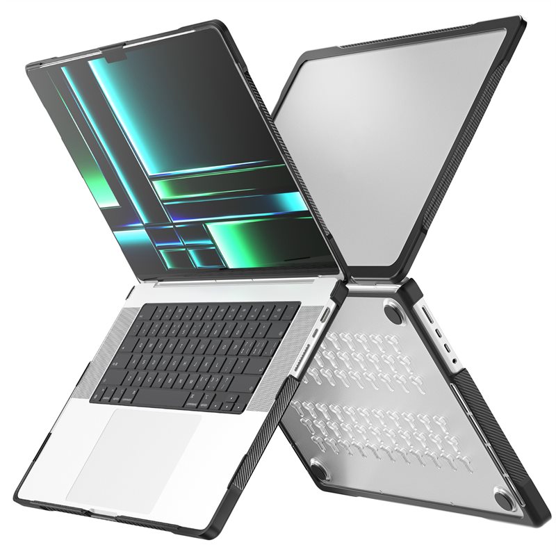 Iskunkestävä Suojakuori Apple MacBook Pro 14 2021 Kirkas