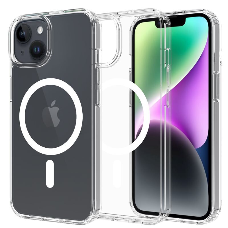 Mobique Hybridikuori MagSafe iPhone 13 Mini kirkas