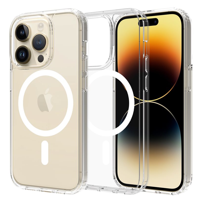 Mobique Hybridikuori MagSafe iPhone 14 Pro Kirkas