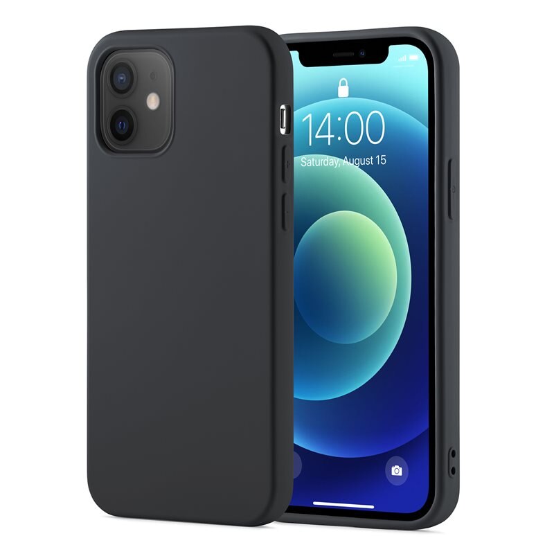 Mobique TPU suojakuori iPhone 12/iPhone 12 Pro Harmaa