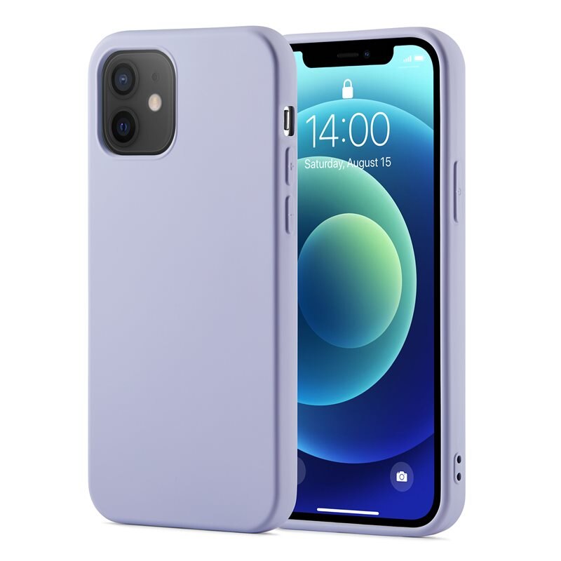 Mobique TPU suojakuori iPhone 12/iPhone 12 Pro Liila