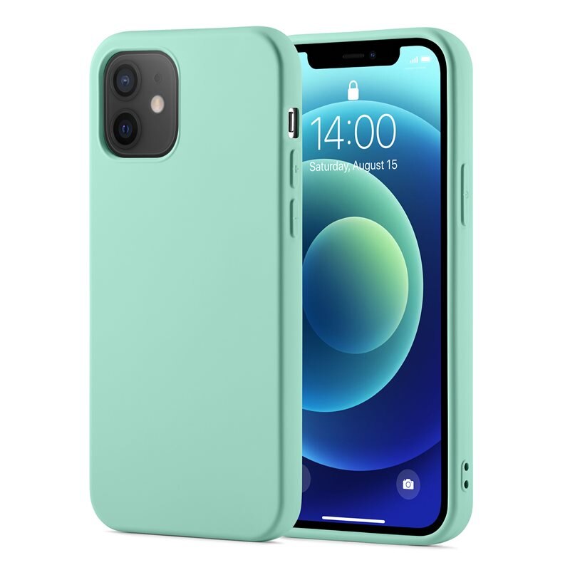 Mobique TPU suojakuori iPhone 12/iPhone 12 Pro Vihreä
