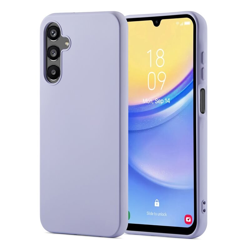 Mobique TPU suojakuori Samsung Galaxy A15 Liila