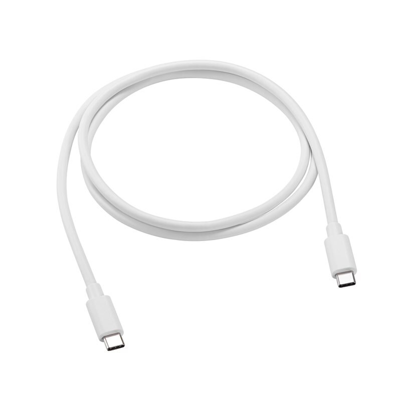 Mobique USB-C - USB-C latauskaapeli 1m valkoinen
