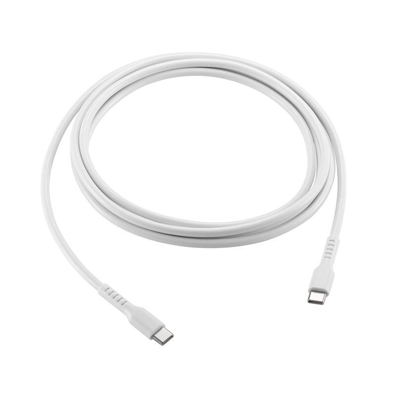 Mobique USB-C - USB-C latauskaapeli 240W 2m valkoinen