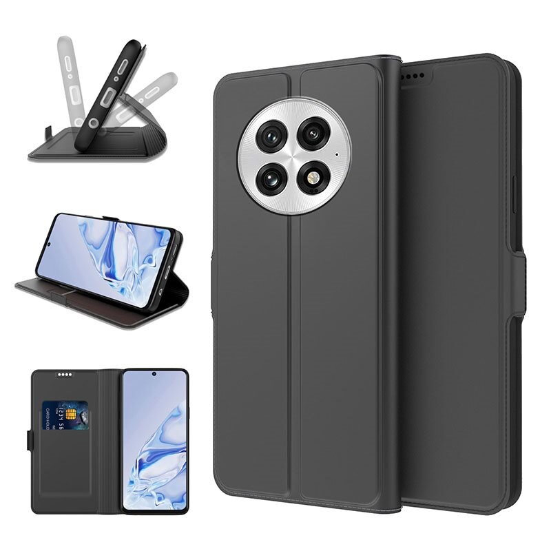 tectTech Slim Card Wallet OnePlus 13 musta