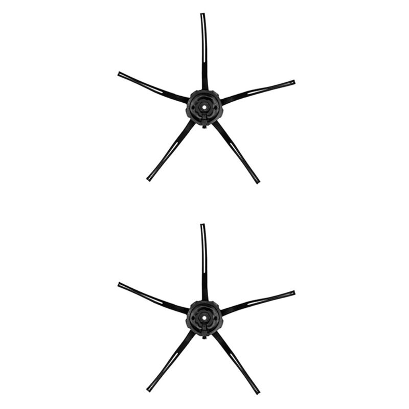 2 kpl Sivuharjoja Roborock Q8 Max Plus Musta