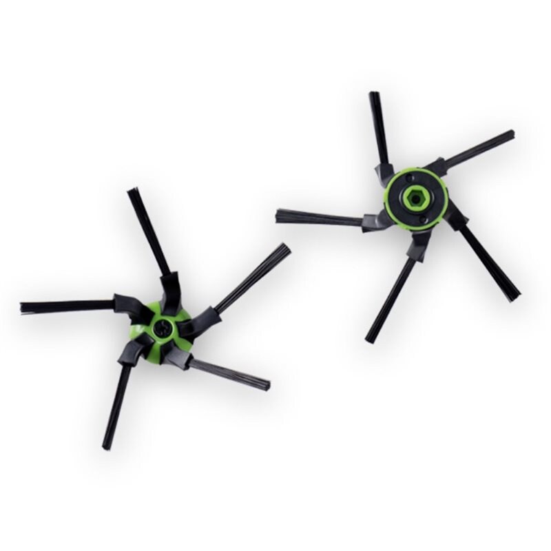 2 kpl Sivuharjoja - sopii iRobot Roomba S9 Musta