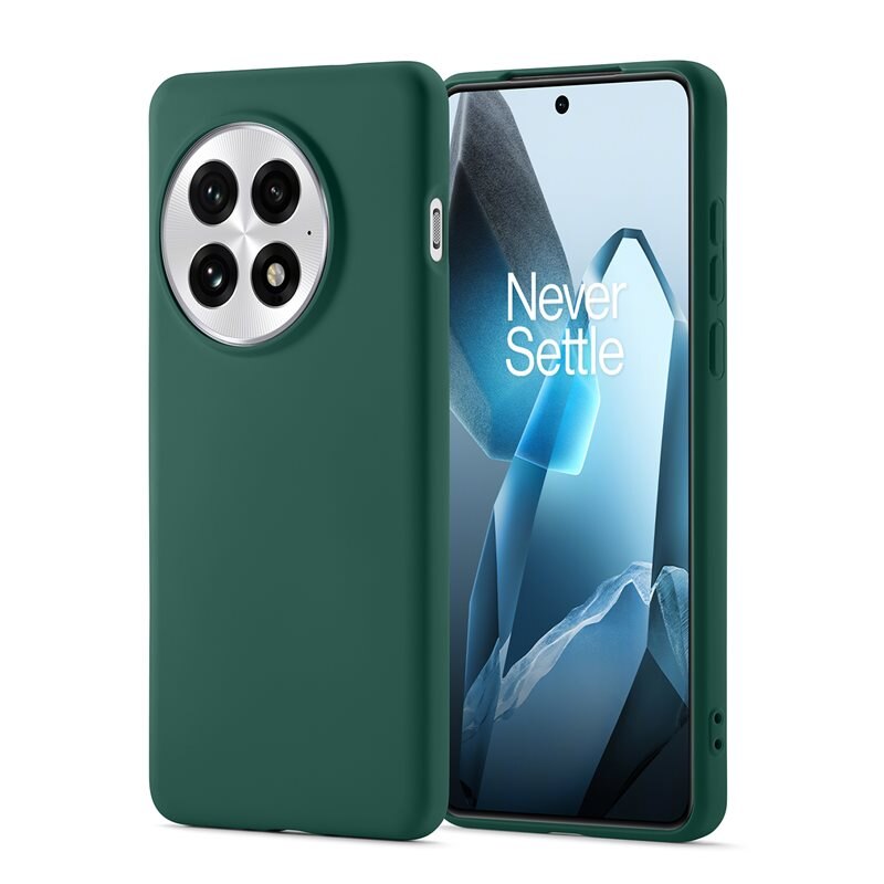 Mobique TPU suojakuori OnePlus 13 Tummanvihreä