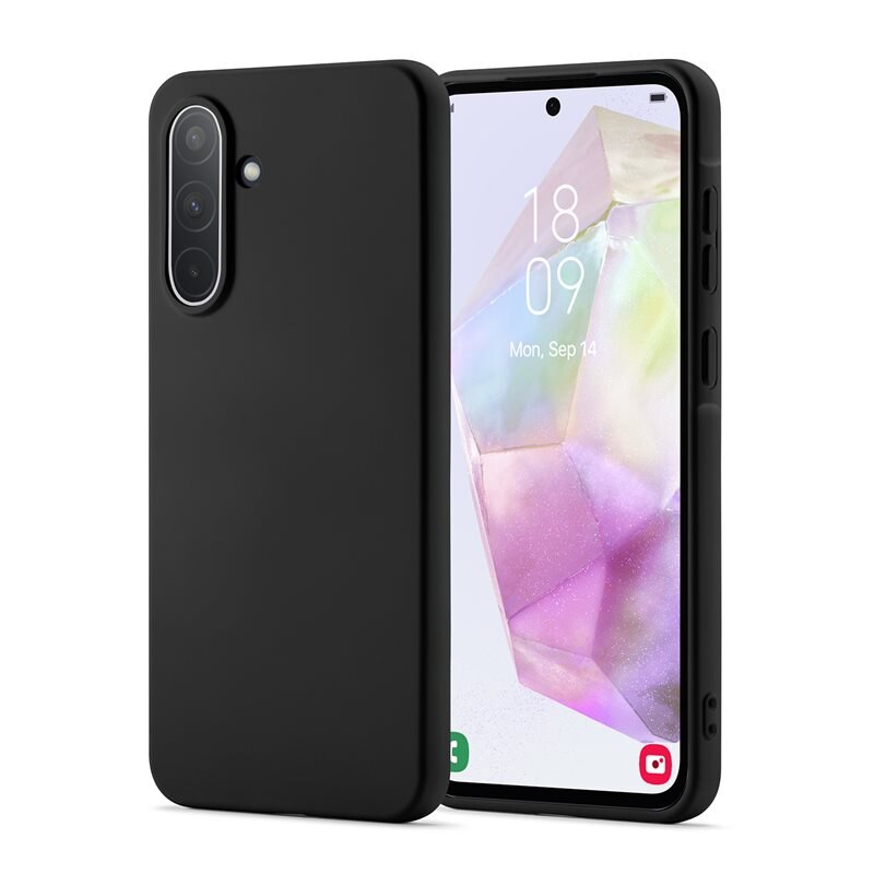 Mobique TPU suojakuori Samsung Galaxy A56 Musta