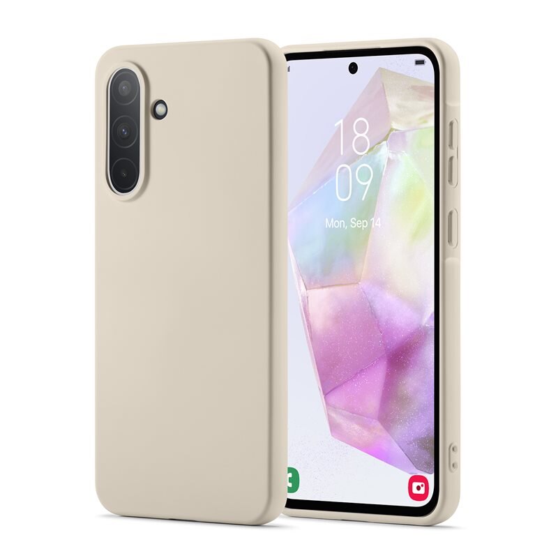 Mobique TPU suojakuori Samsung Galaxy A56 Beige