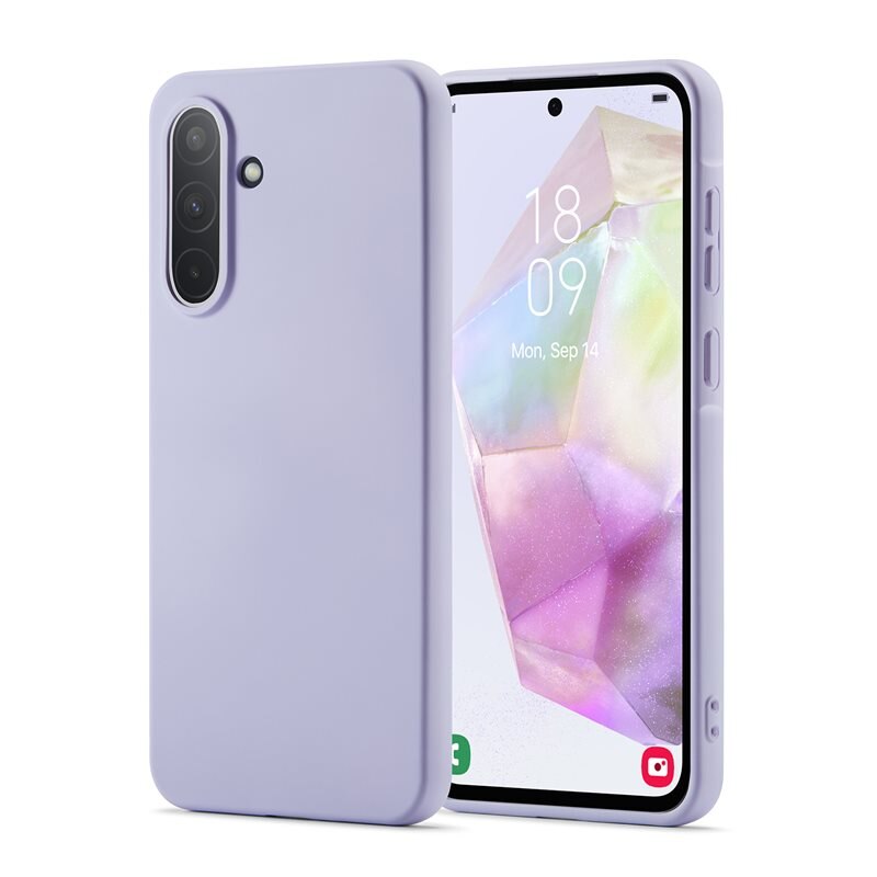 Mobique TPU suojakuori Samsung Galaxy A36 Liila