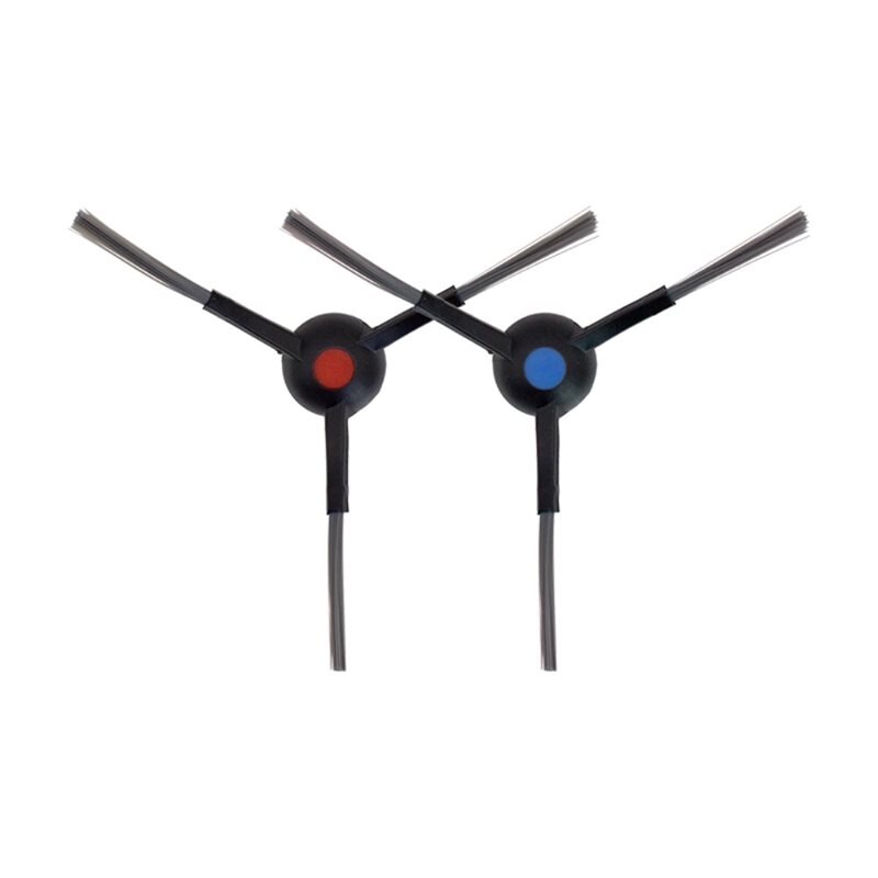 2 kpl Sivuharjoja Ecovacs Deebot T30 Pro Omni Musta