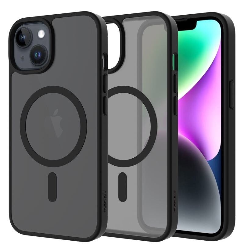 Mobique Magnetic Hybrid Kuori iPhone 14 Frosted Black