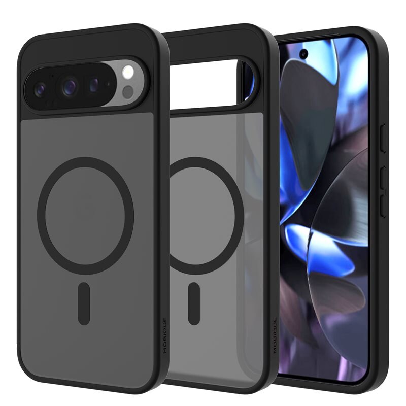 Mobique Magnetic Hybrid Kuori Google Pixel 9 Pro XL Frosted Black
