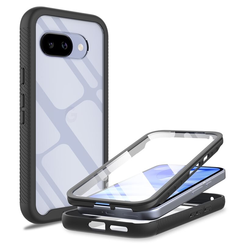 Mobique Full Protection Case Google Pixel 9a Musta